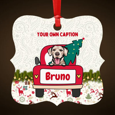 Personalised Dog in Car Ornament - Choose Your Own Dog