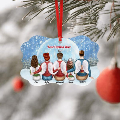 Personalised Memorial Christmas Ornament - Parents, Adult Son, Teenager & Child