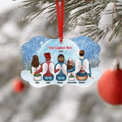 Personalised Memorial Christmas Ornament - Parents, Adult Daughter, Teenager & Child