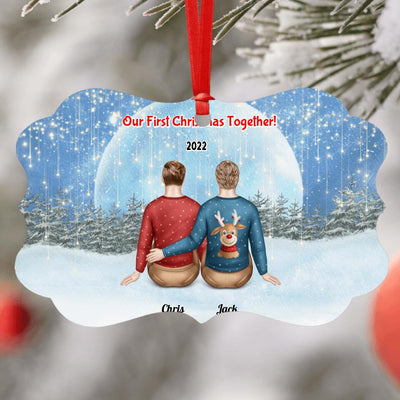 Personalised Memorial Christmas Ornament - Siblings/ Friends 2 Female & 3 Male