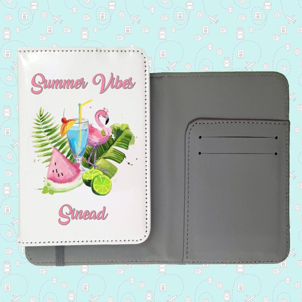 Personalised Passport Cover - Tropical