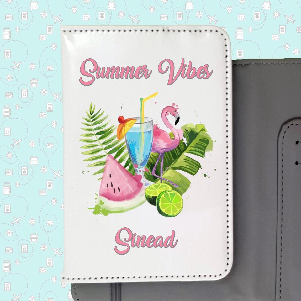 Personalised Passport Cover - Tropical