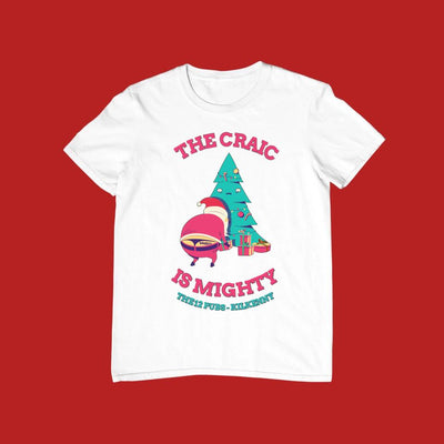 Personalised Christmas T-Shirts for Adults - 12 Pubs of Christmas