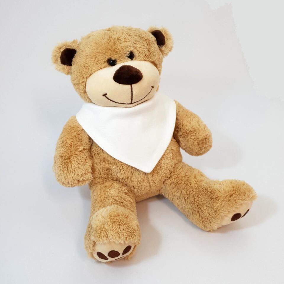 Personalised Baby Bib with Teddy Bear - Baby Shower - Coming Soon