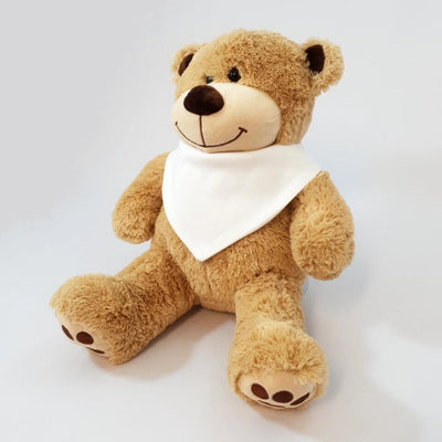 Personalised Baby Bib with Teddy Bear - Baby Shower - Coming Soon