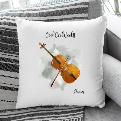 Personalised Musical Instrument Cushion