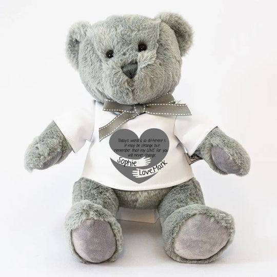Personalised Teddy Bear - Love For You Will Never Change
