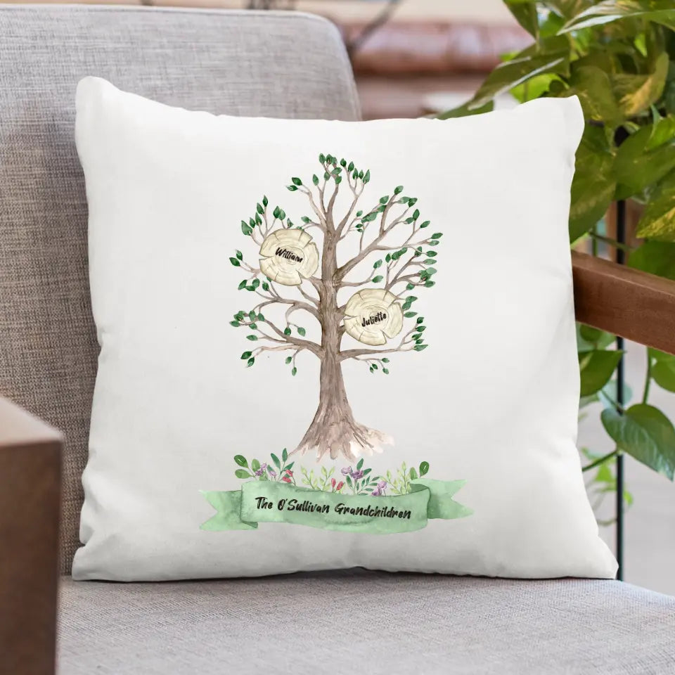 Personalised Cushion - Family Tree