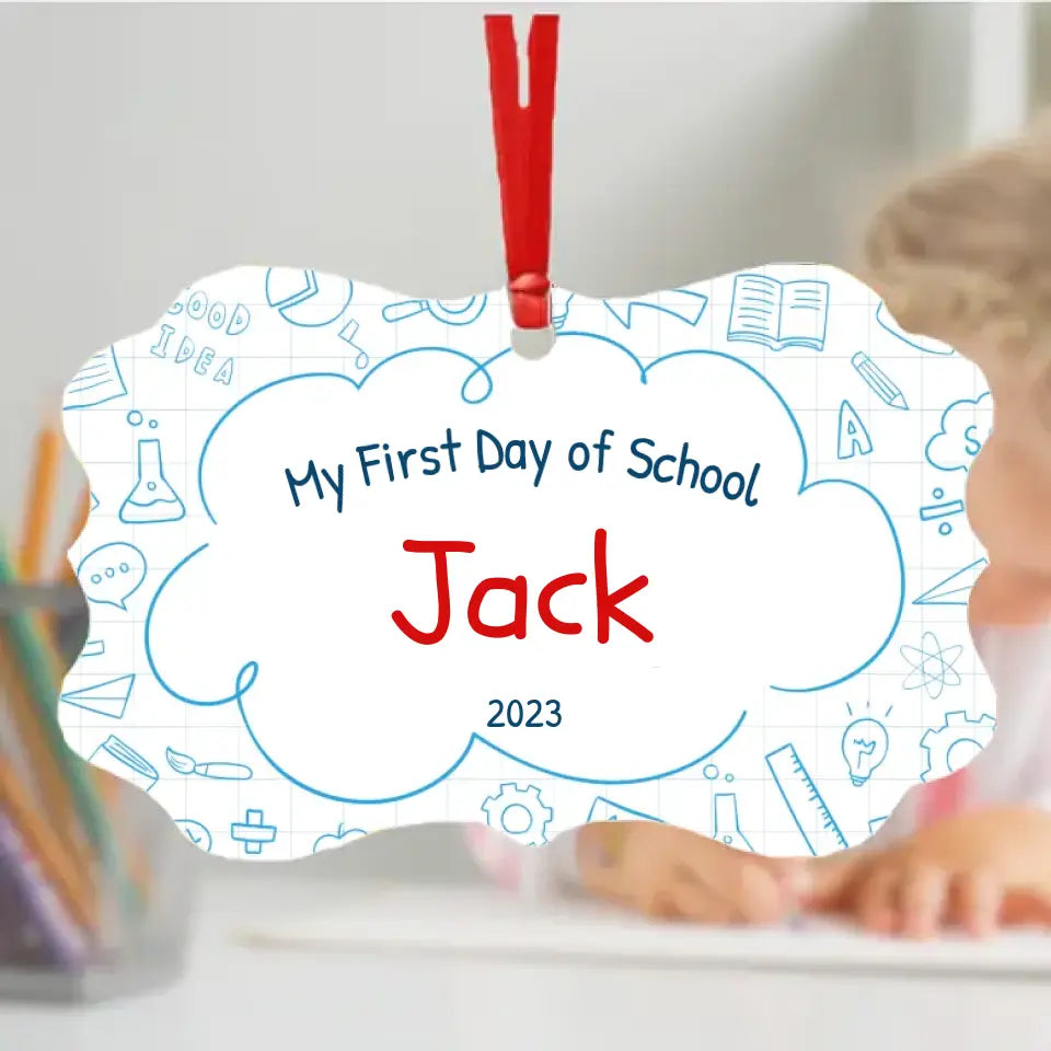 Personalised My First Day of School - For Boys
