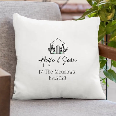 Personalised Cushion - First Home