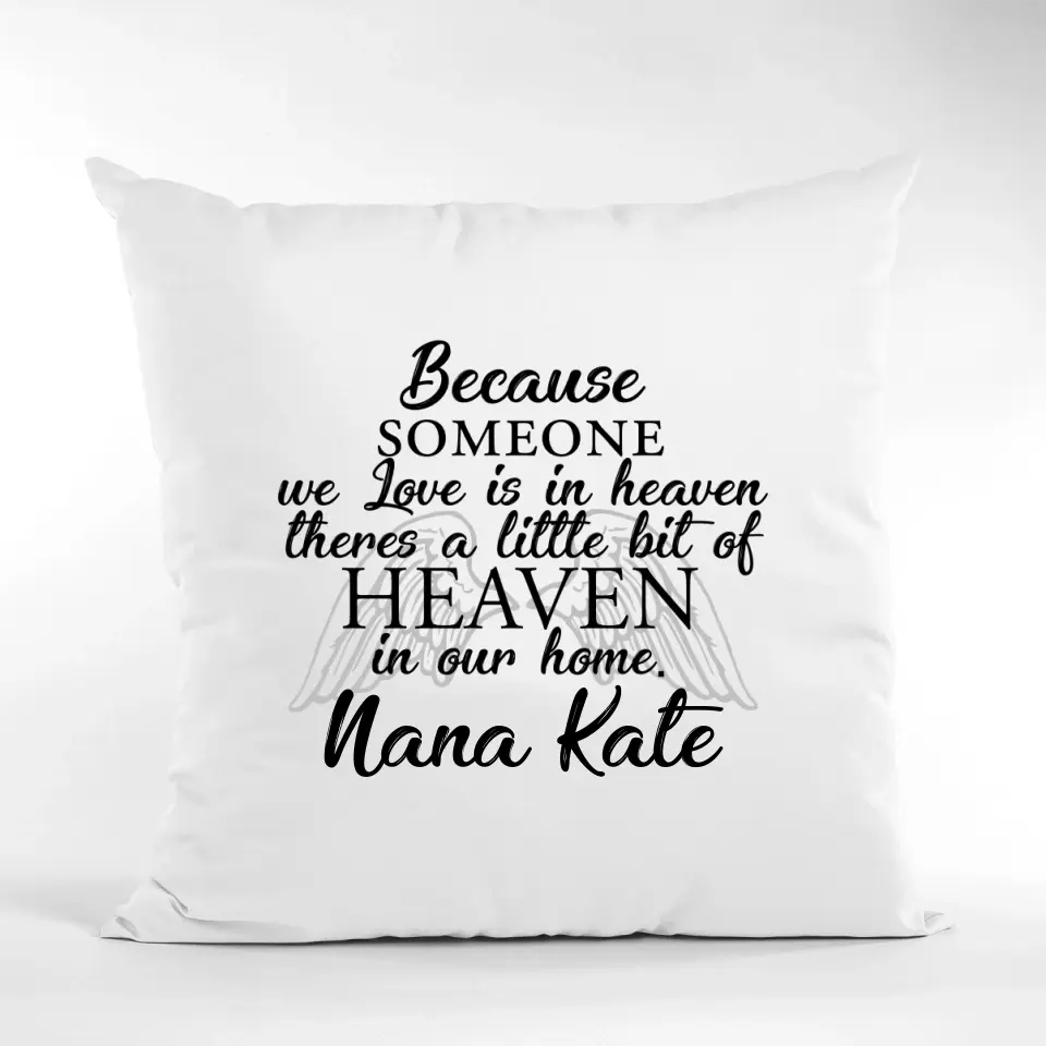 Personalised Cushion - A Little Bit of Heaven