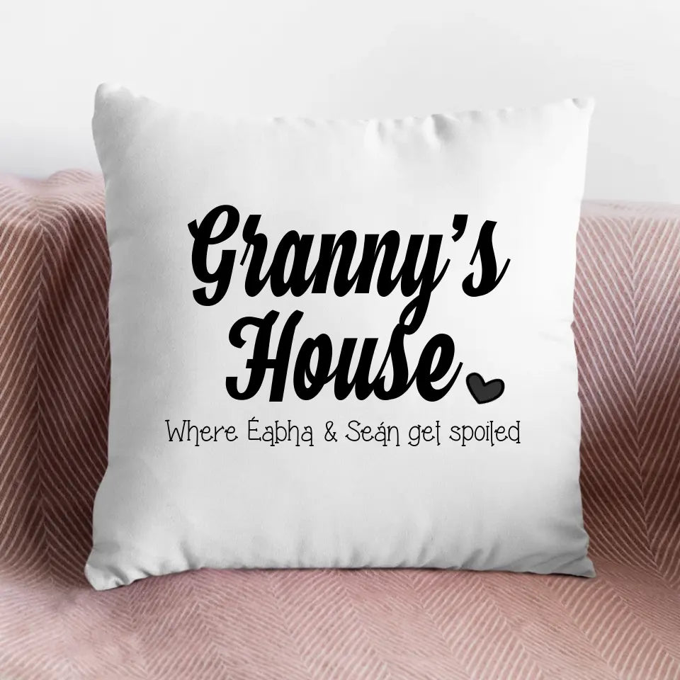 Personalised Cushion - Someone Special's House