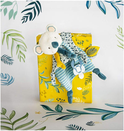 Koala Bear Mini - Dummy Holder Comforter - not personalised - Gift Box - WowWee.ie Personalised Gifts