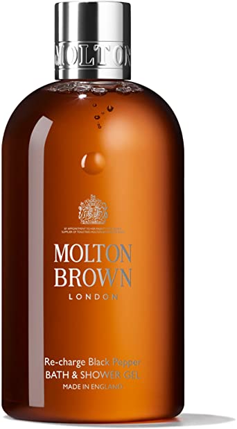 Molton Brown - Re-charge Black Pepper Bath & Shower Gel 300ml - Best Seller - WowWee.ie Personalised Gifts