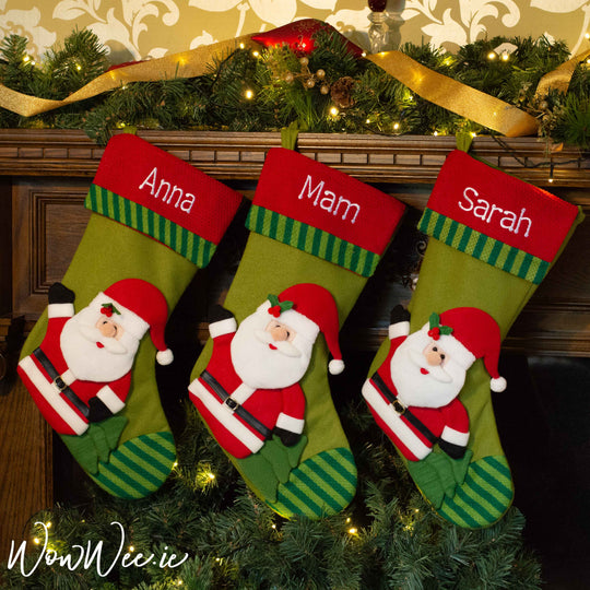 Personalised Christmas Stockings | Personalised Christmas Stockings Ireland | WowWee.ie