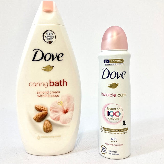 Dove Antiperspirant & Bath Cream Set