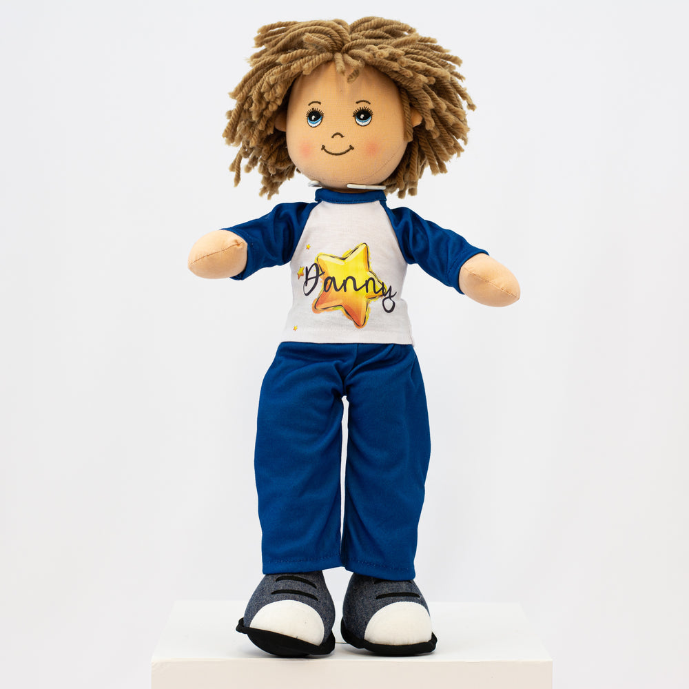 Personalised Rag Boy - Bedtime Buddy - WowWee.ie