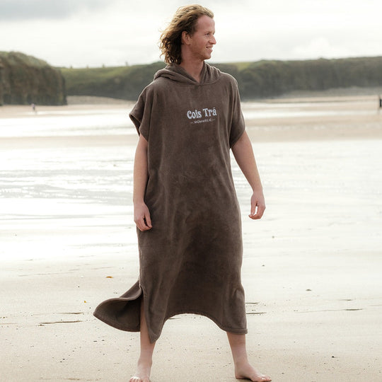 Swim Poncho - Small Adult/ Teenager - Deep Sea Grey 50% off code SWIM50