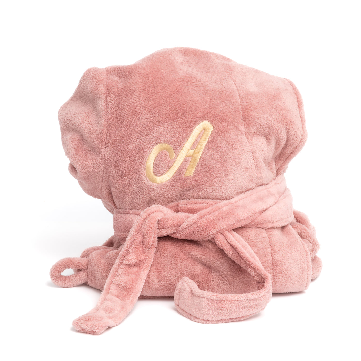 Personalised Dressing Gown Luxury Pink WowWee.ie