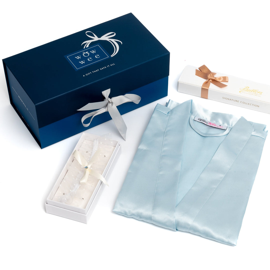 Personalised 'Something Blue' Bridal Gift Set
