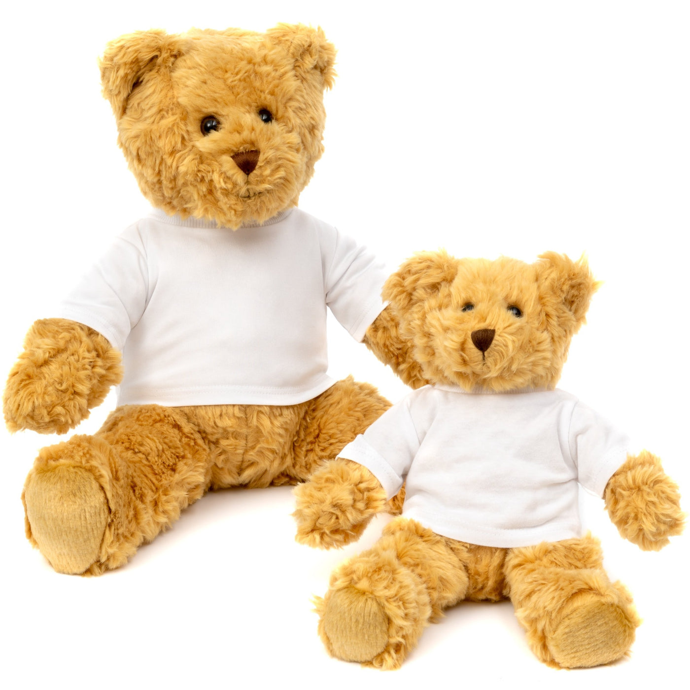 Personalised Siblings Teddy Bear Set - Brother & Sister