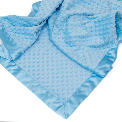 Personalised Baby Blanket - Blue Bubble