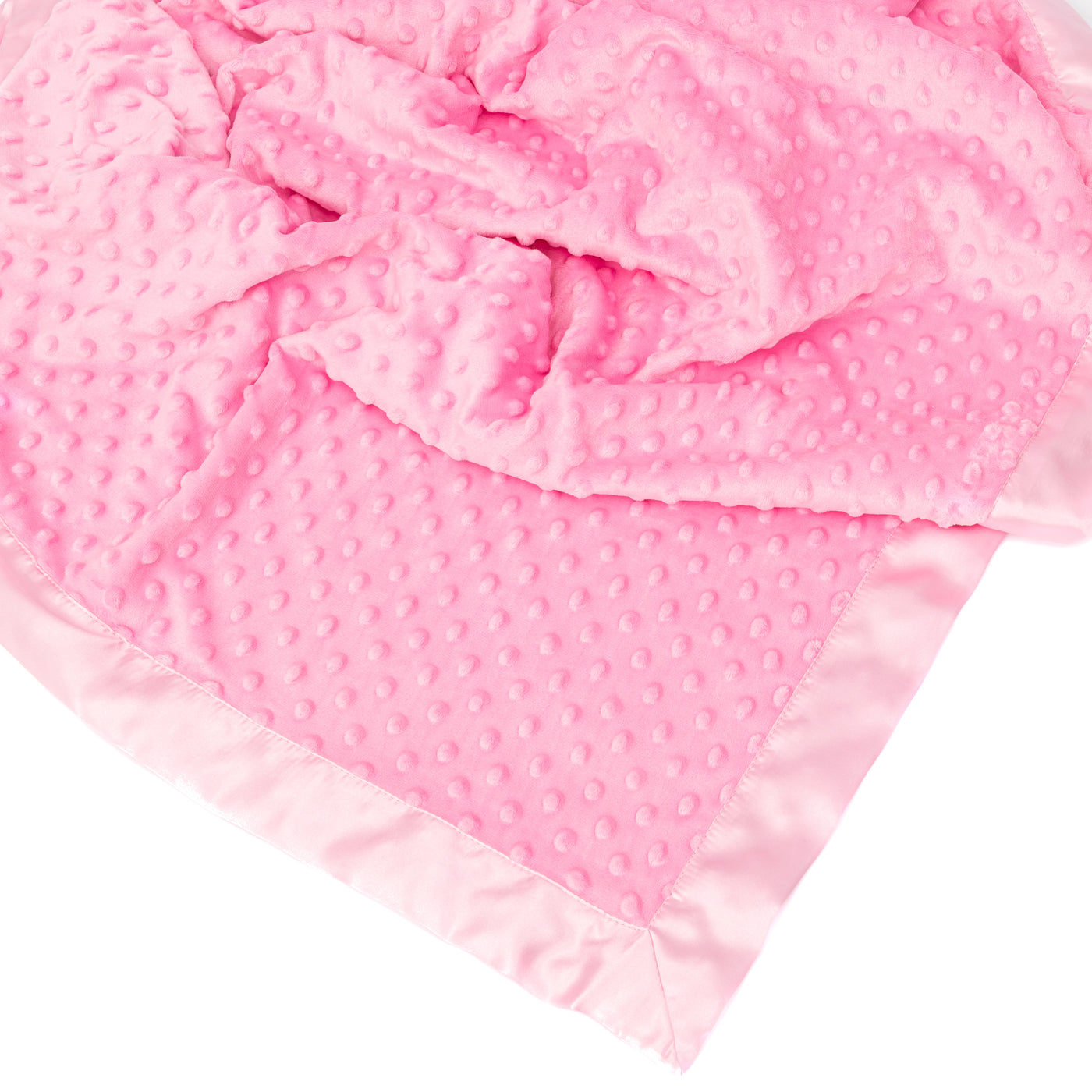 Personalised Baby Blanket - Pink Bubble