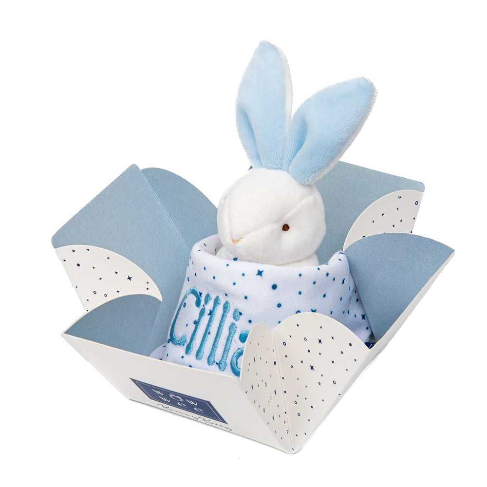 Bunny Beag Blue Comforter by WowWee - Gift Boxed