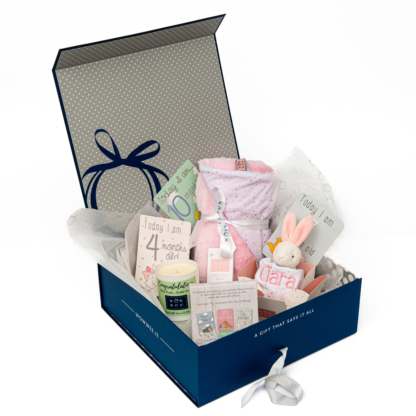 Personalised Baby Girl Boxed Gift Hamper - 'Welcome Little One'