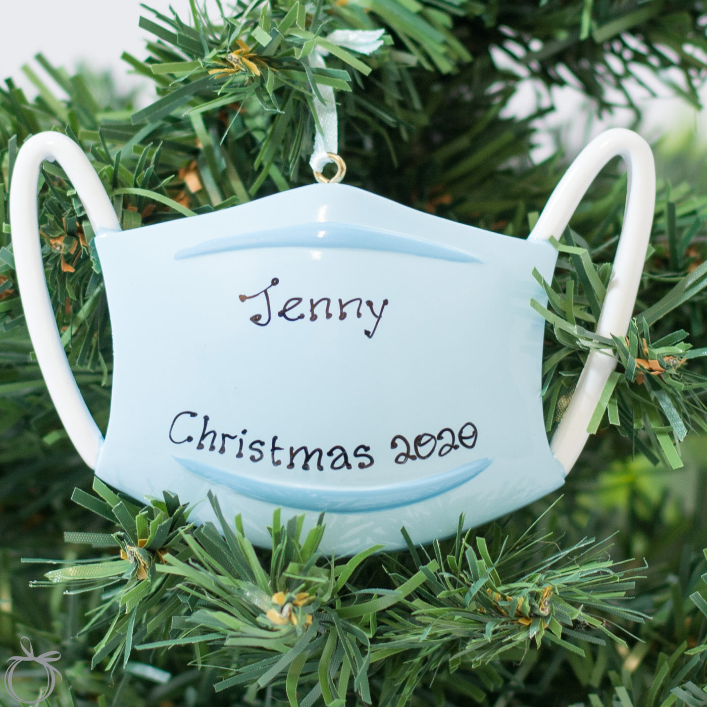 Personalised Christmas Decorations - Wear a Mask - WowWee.ie Personalised Gifts