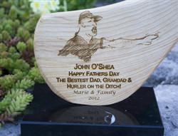 Personalised Father's Day Hurley - Engraved Especially for your Dad - WowWee.ie Personalised Gifts