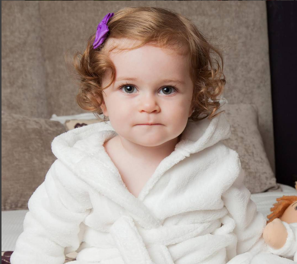 Personalised Fluffy Robe for Flower Girl - WowWee.ie