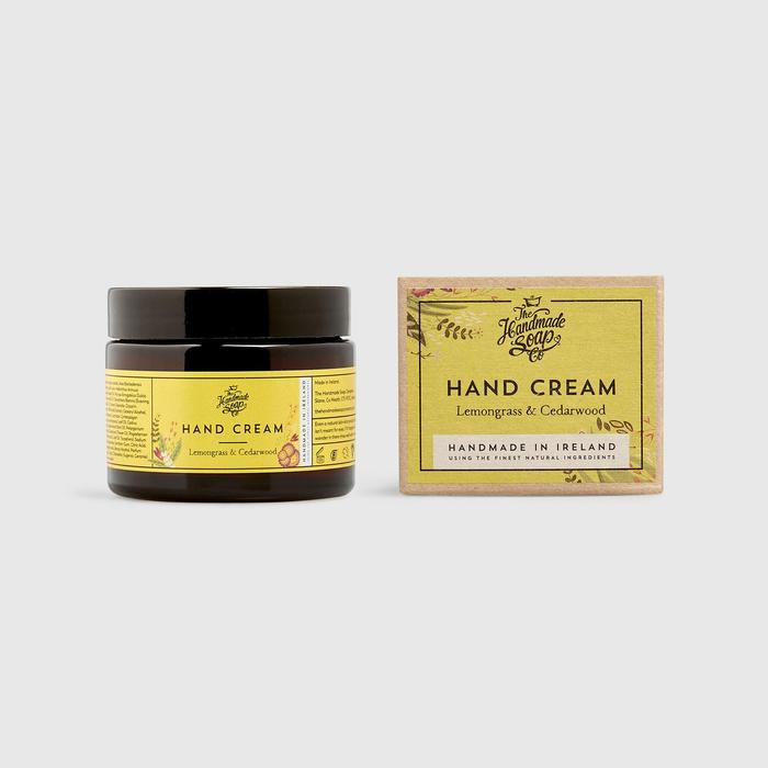 Lemongrass & Cedarwood Hand Cream Uplifting Kind to Hands - IRISH - WowWee.ie Personalised Gifts