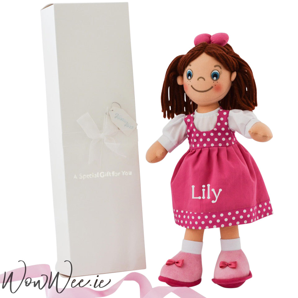 Personalised Rag Doll - Mischievous Maeve as seen on TOY SHOW!