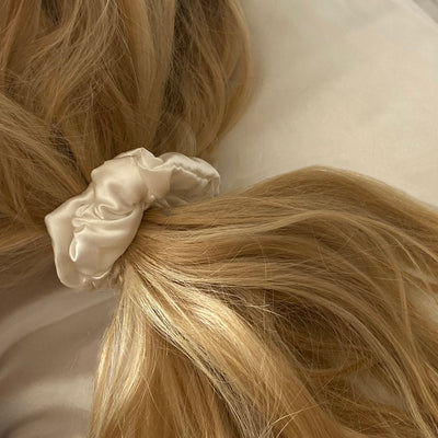 Luxurious Silk Hair Scrunchie - 100% Mulberry Silk