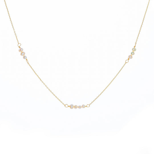 Bridal Necklace - Multi Line Pearl