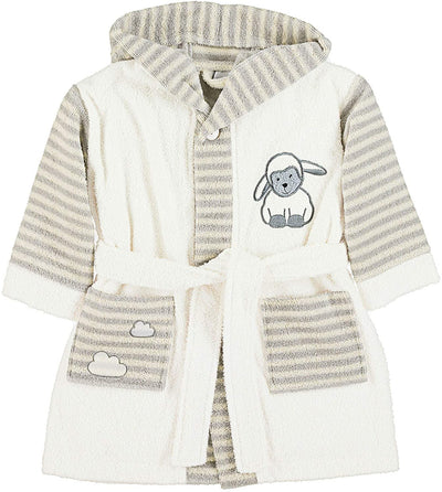 Personalised Baby Bathrobe - Happy Sheep - WowWee.ie Personalised Gifts