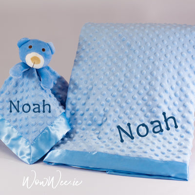 Personalised Baby Gift Set - Comfort Him Collection - WowWee.ie Personalised Gifts