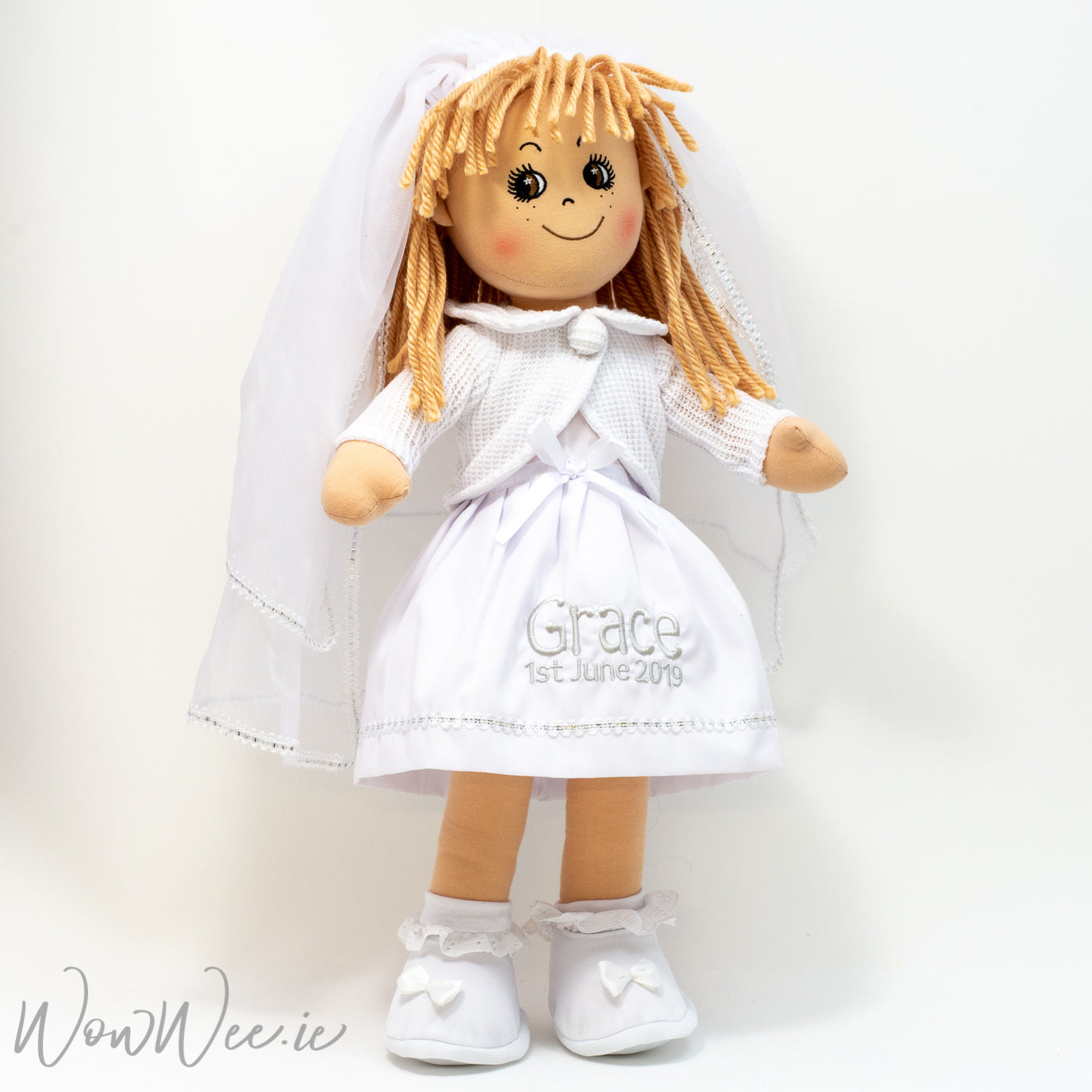 first communion dolls personalized