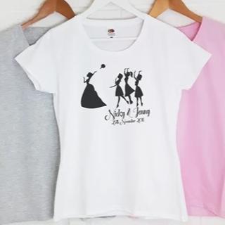 Personalised Hen Night T-Shirts - Throwing the Bouquet - WowWee.ie Personalised Gifts