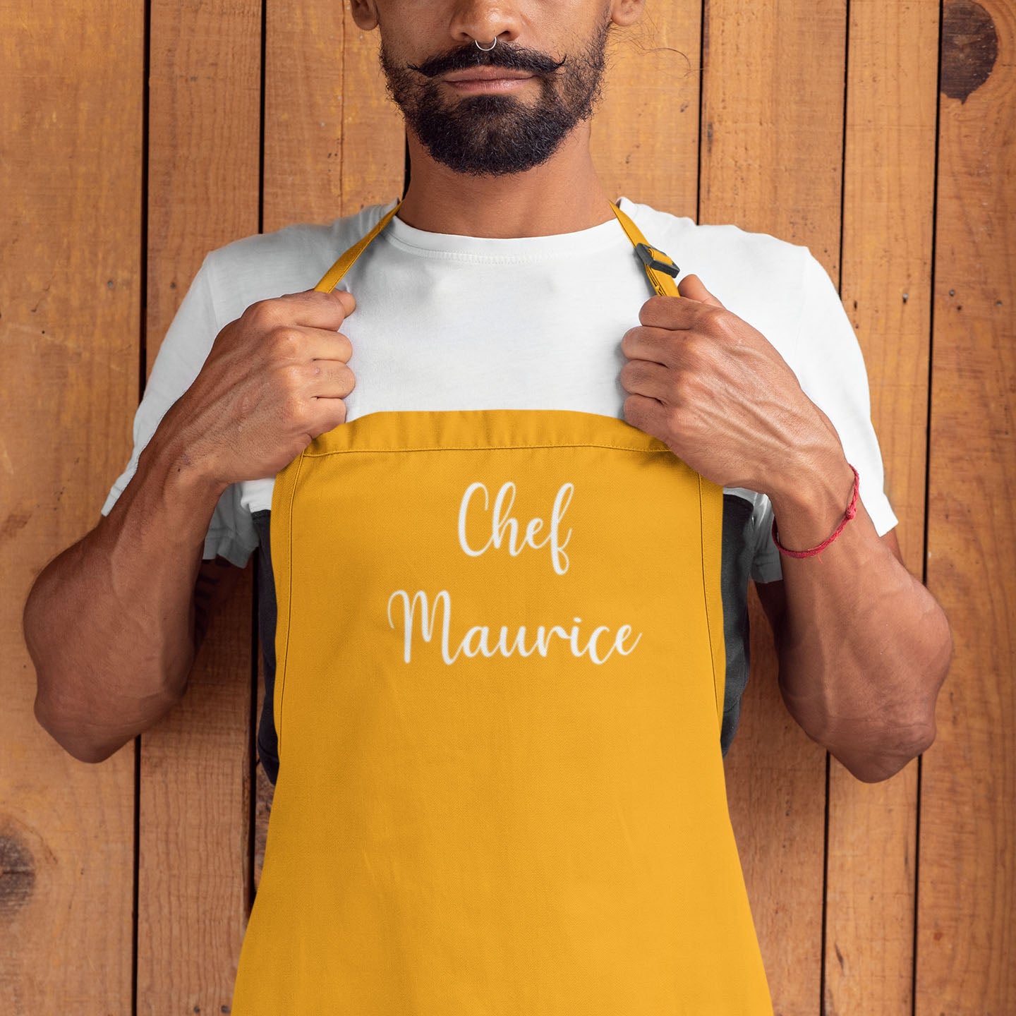 Personalised Apron with Pocket - Chef - WowWee.ie Personalised Gifts