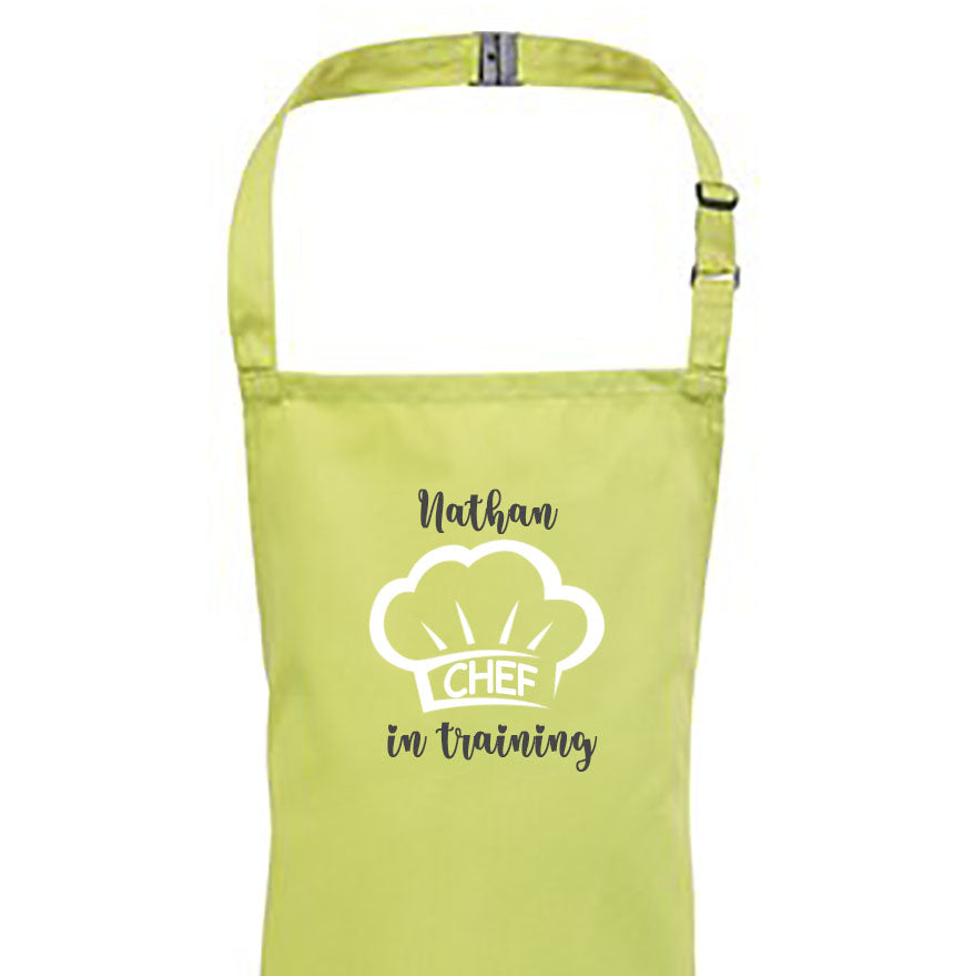 Personalised Children's Apron - Chef in Training - WowWee.ie