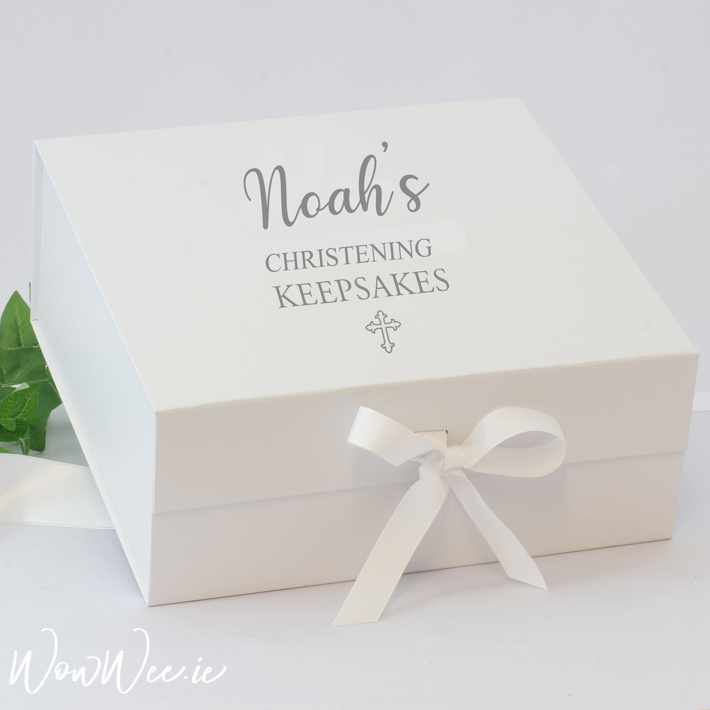 Personalised Christening Keepsake Box - WowWee.ie Personalised Gifts