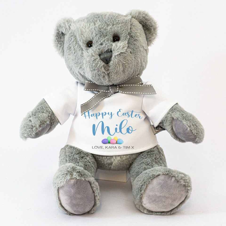 Personalised Easter Teddy Bear - Boy - WowWee.ie Personalised Gifts