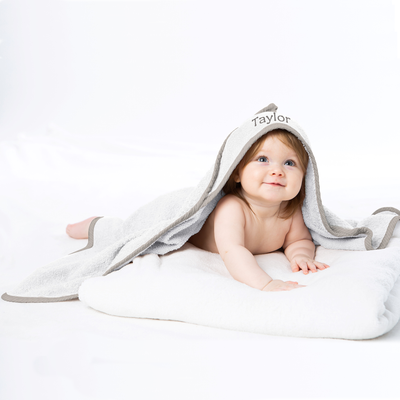 Personalised WowWee Hooded Baby Towel - Ultimate Comfort & Cuddles