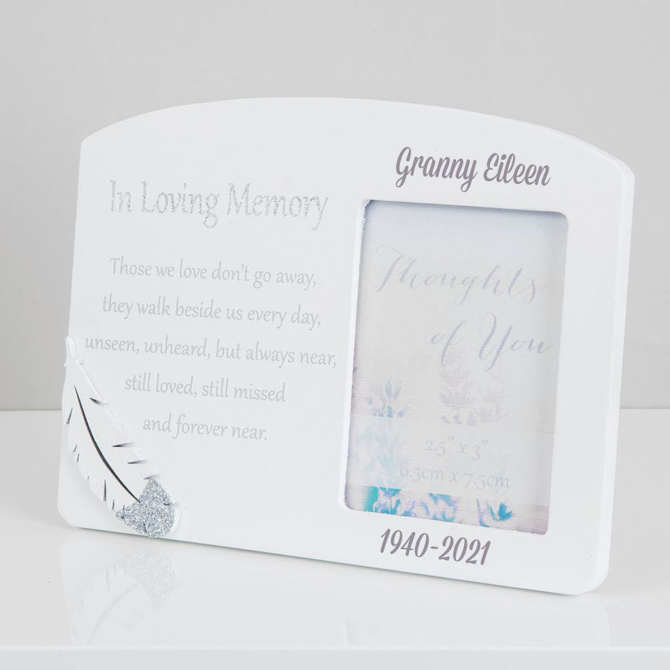 Personalised 'In Loving Memory' Frame - WowWee.ie Personalised Gifts