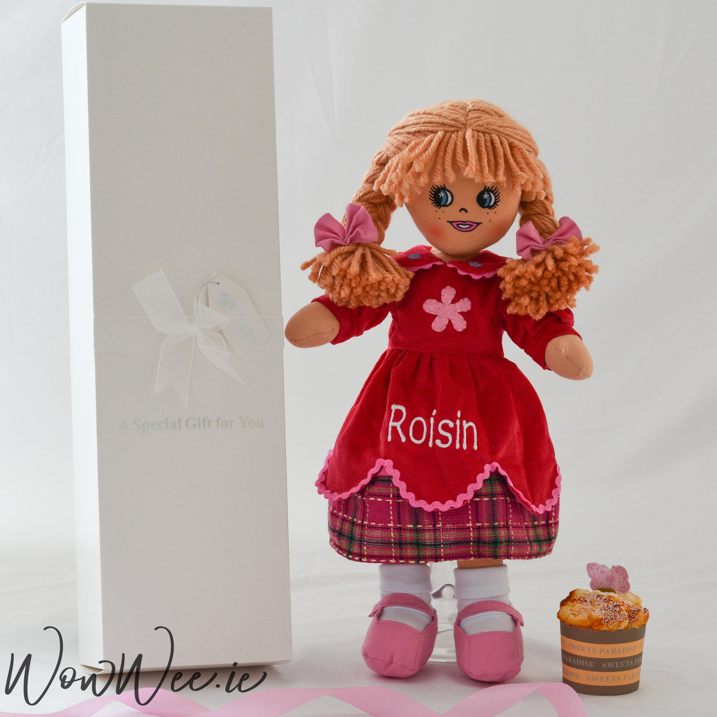 Personalised Rag Doll - Pretty Poppy - WowWee.ie Personalised Gifts