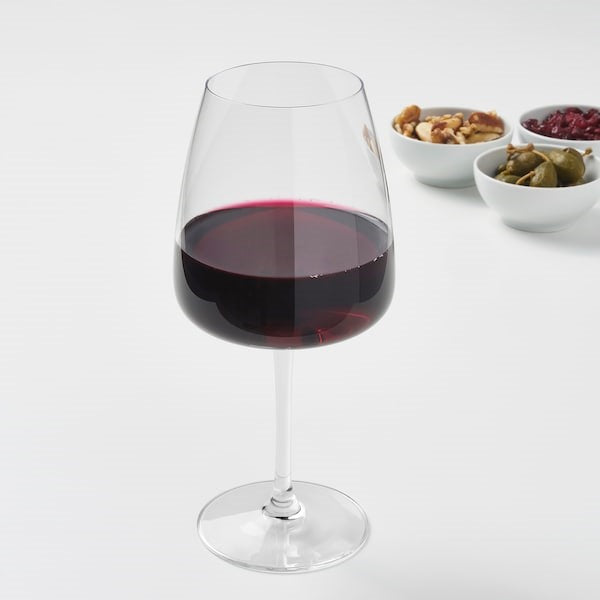 Personalised Red Wine Glass