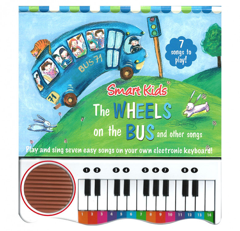 Piano Book - The Wheels on the Bus Book and Keyboard